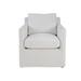 Club Chair - Willa Arlo™ Interiors Borel 28.7 Wide Club Chair Polyester/Fabric in White | 33 H x 28.7 W x 33 D in | Wayfair
