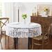 Charlton Home® Keilly Round Floral Wedding Lace Tablecloth Lace in White | 70 W x 70 D in | Wayfair 6237C1FD1DB74C938C46DBEE80019516