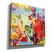 Brayden Studio® Teaira Red Barrel Studio® 'Amarisli' By Sofie Siegmann, Canvas Wall Art Canvas in Gray | 37 H x 37 W x 1.5 D in | Wayfair