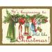 The Holiday Aisle® Beginning To Look A Lot Like Christmas Metal Sign Metal | 8.5 H x 11.5 W x 0.04 D in | Wayfair DF9F66CD9CA344899C5BF65D3D02CA22