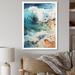 Highland Dunes Beach Photo Coastal Reverie IV On Canvas Print Metal in Blue/Green | 40 H x 30 W x 1.5 D in | Wayfair