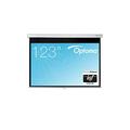 Optoma Panoview 120 inch 4:3 Manual Pull Down Screen - Matt White