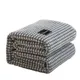 J Plaid Smile Blankets for Beds Plaids for Beds Couvertures pour documents gris Simple Queen