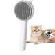 Brosse de démêlage portable pour chien élimine les nœuds et les poils efficace râteau sous-poil