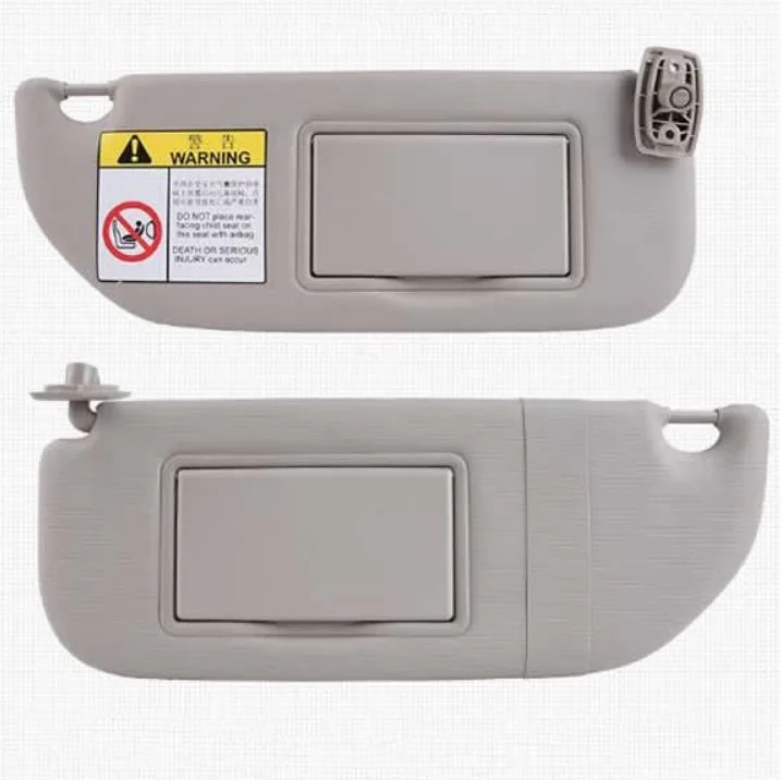 Pare-soleil intérieur avec miroir pour Peugeot 301, Citroën C2, Citroën C3, Citroën Elysee 2014-2017, ensemble de pare-soleil avant