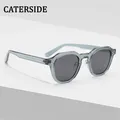Caterpillar – lunettes de soleil rétro polarisées pour hommes et femmes monture polygonale TR90