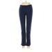 White House Black Market Khaki Pant Boot Cut Boot Cut: Blue Print Bottoms - Women's Size 0