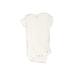 Gerber Short Sleeve Onesie: White Bottoms - Size 6-9 Month