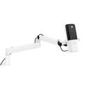 Elgato Wave:3 Mikrofon mit Mic Arm Low Profile, voll einstellbar mit Kabelkanal, ideal für Podcasts, Streaming, Gaming, Homeoffice, kostenlose Mixing-Software, Plug & Play für Mac, PC