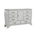 New Classic Furniture Nellison Mist Gray 8-Drawer Dresser