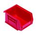 Quantum Storage 4-1/8 in. W X 2-13/16 in. H Tool Storage Bin Polypropylene 1 compartments Red
