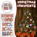 KIHOUT Clearance Christmas Tree Wishing Card Small Card Christmas Decoration Card 128pcs