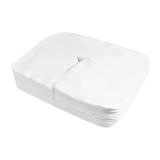 200x Disposable Face Cradle Covers SPA Bed Non Sticking Flat Face Rest Cover