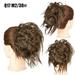 human hair wigs for women Synthetic Messy Scrunchies Elastic Band Hair Updo Hairpiece Fiber Natural Fake Adult Female Costume Wigs Toupees F