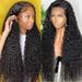 NRUDPQV human hair wigs for women 14-30 Inch Lace Front Black Wig Transparent Frontal Glueless with Baby Pre Plucked Hairline Density Brazilian Wigs for Black Adult Female Costume Wigs Toupees