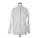 Old Navy Long Sleeve Button Down Shirt: Silver Tops - Women's Size 2X-Large