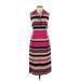 L.K. Bennett Casual Dress - Midi: Tan Print Dresses - Women's Size 0