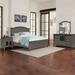 Cottage Creek Stockton 3-Piece Bedroom Set in Antique Ash, Solid Wood in Gray | 64 H x 65.5 W x 90 D in | Wayfair