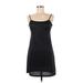 Eva Franco Casual Dress - Mini: Black Solid Dresses - Women's Size 0
