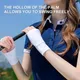 Gants de golf demi-doigts pour hommes et femmes gants de sport anti-UV gants fins crème solaire