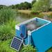 Solar Pond Aerator Mini Fountain for Fish Tank Oxygenation3600mAH Pump