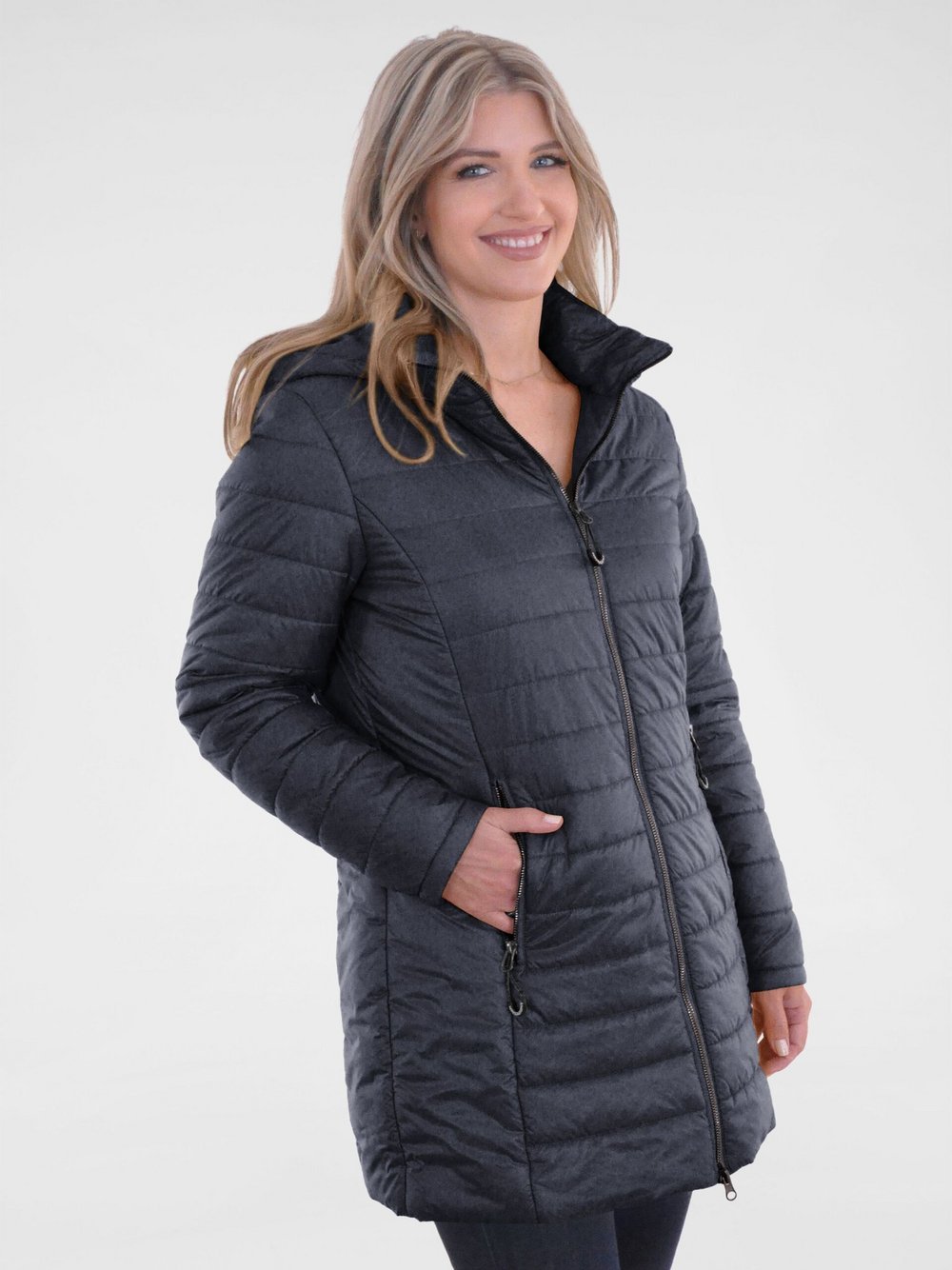 Navigazione Steppmantel Damen blau, 44 Image