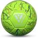 Vizari Zodiac Soccer Ball for Kids and Adults | for Training and Light Game Use | 6 Colors and Three Sizes to Choose from This Youth Soccer Ball - Size 3 Green