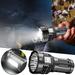 solacol Rechargeable Flashlights Rechargeable Flashlights Side Light Multifunctional Strong Light Flashlight Outdoor Led Portable Home Usb Rechargeable Flashlight