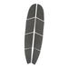 8Pcs Surfboard Traction Pad DIY for Water Sports Strong Grip Surf Skimboards Gray