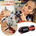 Teissuly Multifunctional 8-in-1 Screwdrivers Tool with Worklight and Flashlight Portable Multi Tool Screwdriver Professional Repair Tool General Screwdriver Multitool for Home Kitchen Car