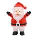 HEMOTON 1 Pc Christmas EVA Light LED Night Light Santa Clause Colorful Light (Red)