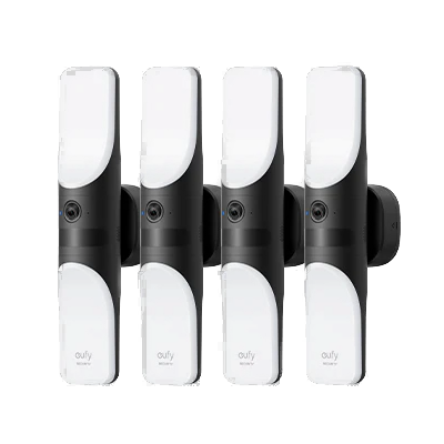 Wired Wall Light Cam S100 (Vierpack)