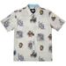 Men's White Star Wars Ewoks Button-Up Shirt