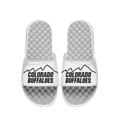 Men's ISlide White Colorado Buffaloes Mountain Slide Sandals