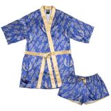 Women's Heroes & Villains Blue Star Wars Jedi Robe Shorts Pajama Set