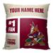 The Northwest Group Arizona Coyotes 18'' x Personalized Throw Pillow