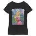 Girls Youth Black Sleeping Beauty Princess Aurora T-Shirt