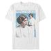 Men's Princess Leia White Star Wars Photo T-Shirt