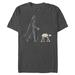 Men's Darth Vader Charcoal Star Wars Walking AT-AT T-Shirt