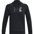 UNDER ARMOUR Herren Kapuzensweat UA ARMOUR FLEECE BIG LOGO HD, Größe M in Schwarz