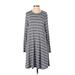 Lou & Grey Casual Dress: Gray Dresses - Women's Size Small