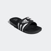 Badesandale ADIDAS SPORTSWEAR "ADISSAGE BADESCHLAPPEN", Gr. 48,5, schwarz-weiß (core schwarz, cloud weiß, core schwarz), Synthetik, sportlich, Schuhe, Topseller