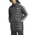 Outdoorjacke ADIDAS SPORTSWEAR "ESS 3S L D H PA" Gr. XL, schwarz (black) Herren Jacken Outdoorjacken