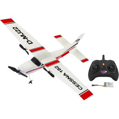 RC-Flugzeug JAMARA "Cessna 182, 2,4GHz" Fernlenkfahrzeuge weiß Kinder Ab 16 Jahren