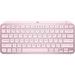 Logitech Used MX Keys Mini Wireless Keyboard (Rose) 920-010474