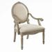 Armchair - Ophelia & Co. Malaga 28.5" Wide Armchair Wood/Polyester in Brown | 40.75 H x 28.5 W x 27.5 D in | Wayfair