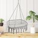 Dakota Fields Zhaire Raymund Hammock Polyester/Canvas in Gray | 17 H x 27 W x 51.5 D in | Wayfair 5BAF169E951C4073829ABB5B35385F13