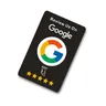 Boost Your Reviews Cartes NDavid Matériau PVC durable Google Reviews
