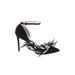 Patrizia Pepe Heels: Pumps Stiletto Cocktail Party Black Print Shoes - Women's Size 37.5 - Pointed Toe