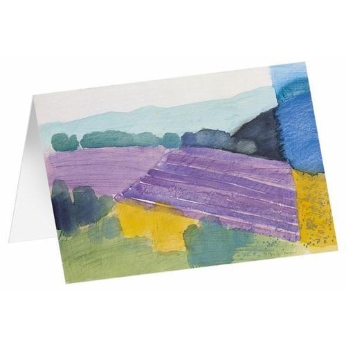 „Kunstkarten „“Lavendel““ 6 Stk.“